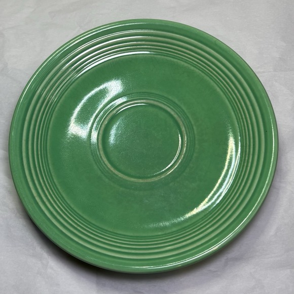 Homer Laughlin Other - Vintage Fiestaware Fiesta 6" Saucer Forest Green Homer Laughlin - USA Made 1936-